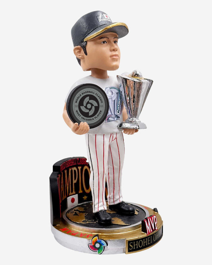 Shohei Ohtani Japan 2023 World Baseball Classic Champions MVP Cap & Tee Bobblehead FOCO - FOCO.com