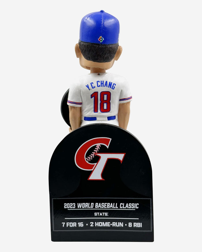 Yu Chang Chinese Taipei 2023 World Baseball Classic Pool A MVP Bobblehead FOCO - FOCO.com