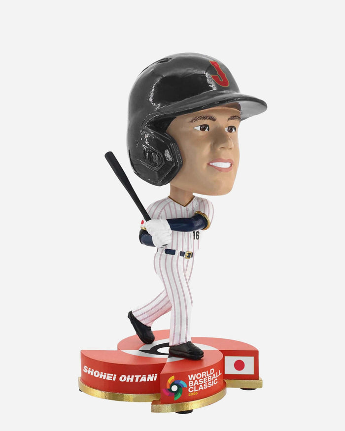 Shohei Ohtani Japan 2026 World Baseball Classic Batting Medium Bighead Bobblehead FOCO - FOCO.com