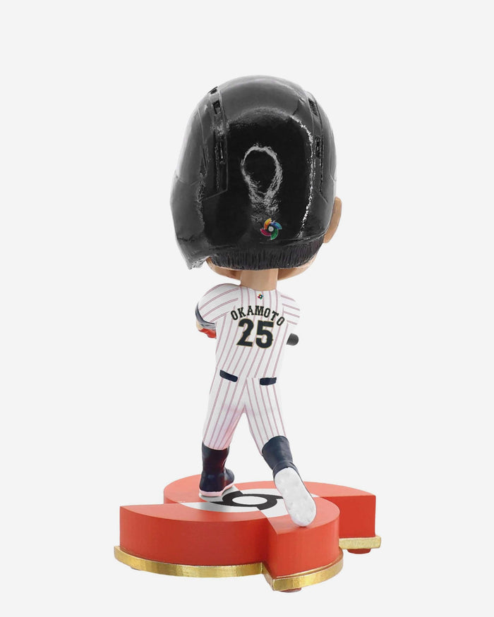 Kazuma Okamoto Japan 2026 World Baseball Classic Medium Bighead Bobblehead FOCO - FOCO.com