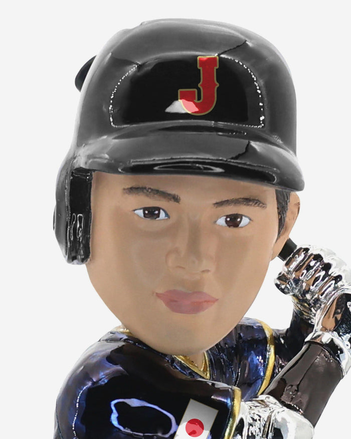 Shohei Ohtani Japan 2026 World Baseball Classic Electroplated Edition Bobblehead FOCO - FOCO.com