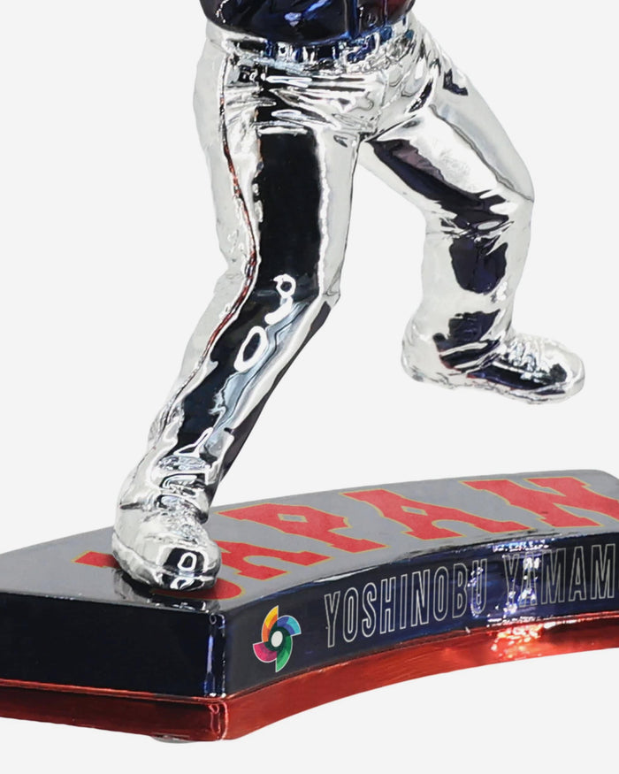 Yoshinobu Yamamoto Japan 2026 World Baseball Classic Electroplated Edition Bobblehead FOCO - FOCO.com
