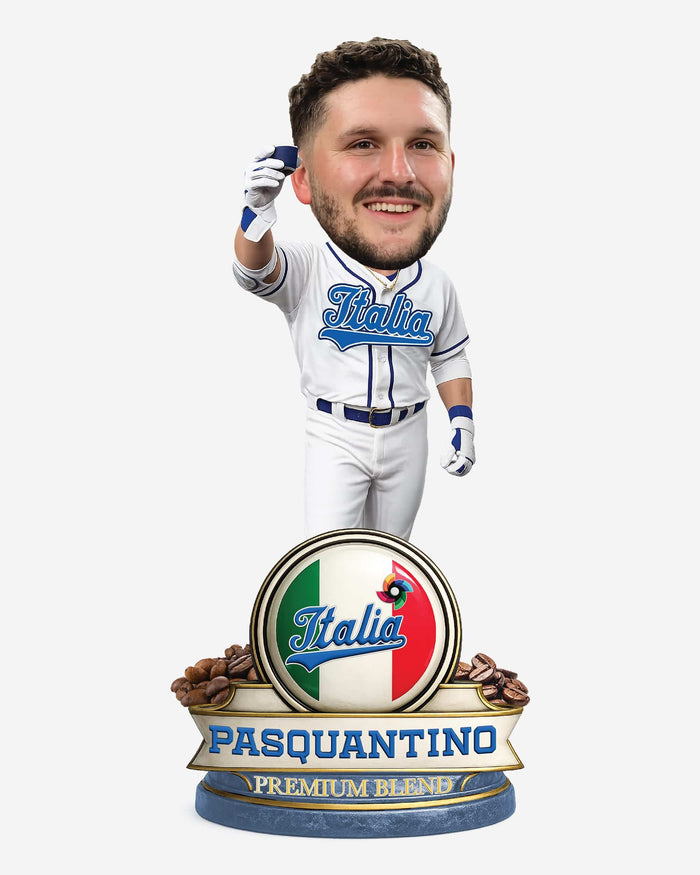 Vinnie Pasquantino Italy 2026 World Baseball Classic Espresso Bobblehead FOCO - FOCO.com