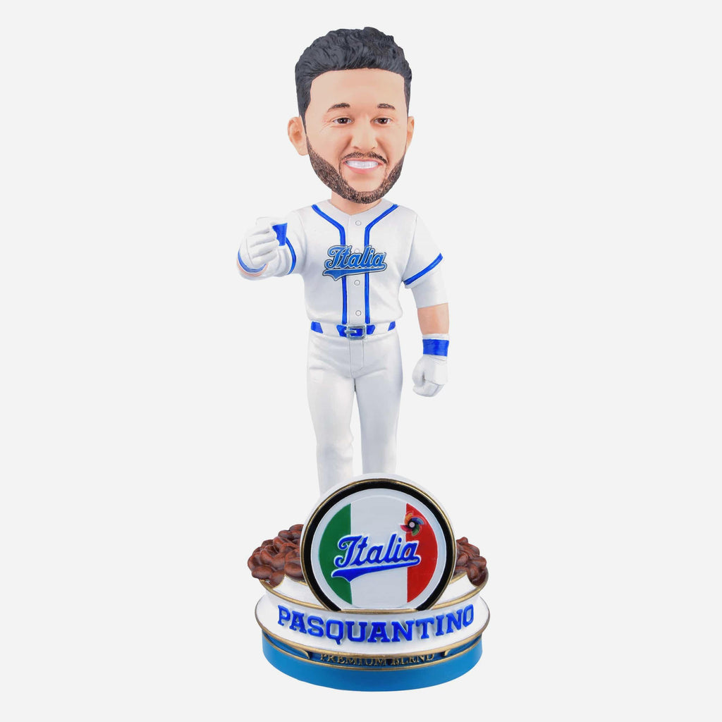 Vinnie Pasquantino Italy 2026 World Baseball Classic Espresso Bobblehead FOCO - FOCO.com