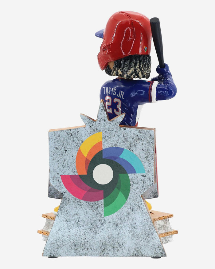 Fernando Tatis Jr Dominican Republic 2026 World Baseball Classic Flag Bobblehead FOCO - FOCO.com
