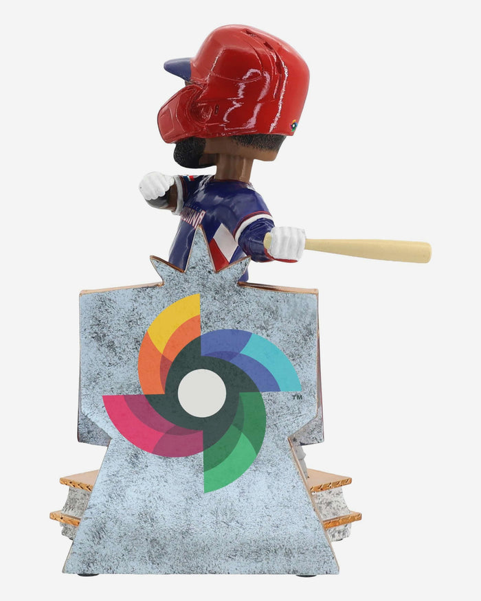 Vladimir Guerrero Jr Dominican Republic 2026 World Baseball Classic Flag Bobblehead FOCO - FOCO.com