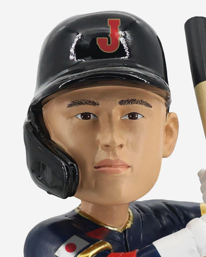Munetaka Murakami Japan 2026 World Baseball Classic Flag Bobblehead FOCO - FOCO.com