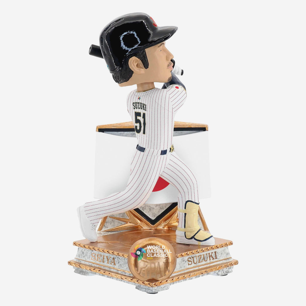 Seiya Suzuki Japan 2026 World Baseball Classic Flag Bobblehead FOCO - FOCO.com