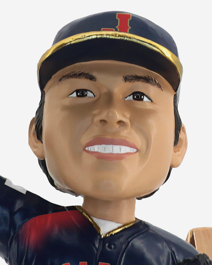 Yoshinobu Yamamoto Japan 2026 World Baseball Classic Flag Bobblehead FOCO - FOCO.com