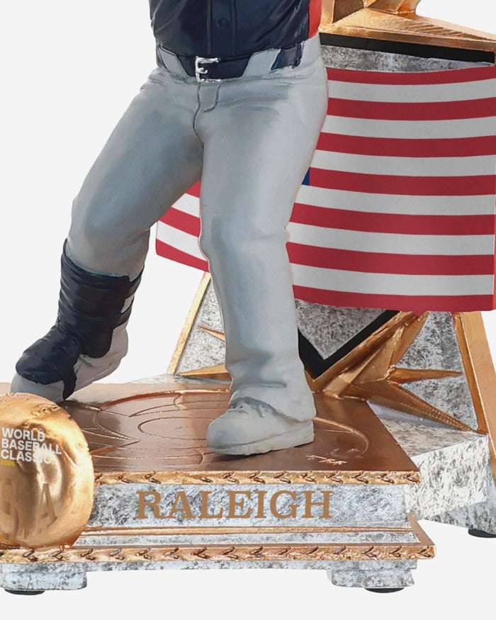 Cal Raleigh USA 2026 World Baseball Classic Flag Bobblehead FOCO - FOCO.com
