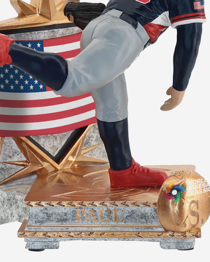 Paul Skenes USA 2026 World Baseball Classic Flag Bobblehead FOCO - FOCO.com