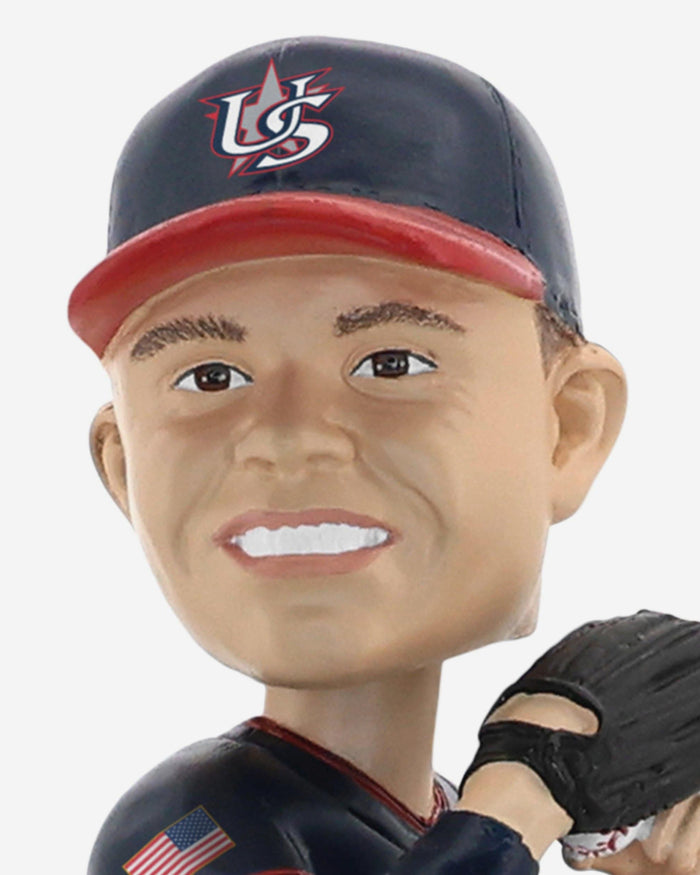 Tarik Skubal USA 2026 World Baseball Classic Flag Bobblehead FOCO - FOCO.com