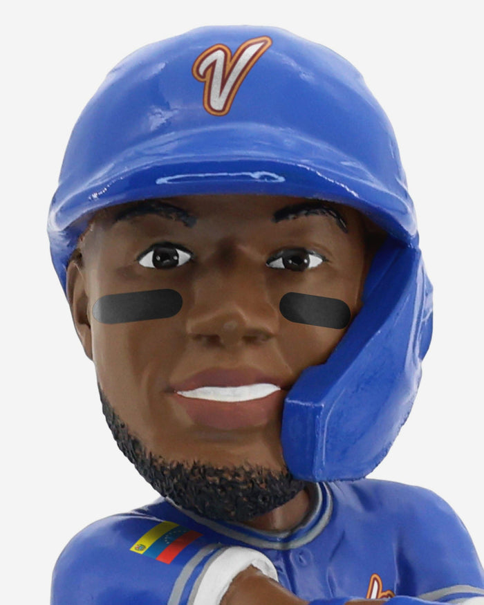Ronald Acuna Jr Venezuela 2026 World Baseball Classic Flag Bobblehead FOCO - FOCO.com