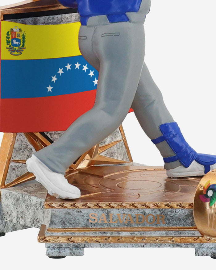 Salvador Perez Venezuela 2026 World Baseball Classic Flag Bobblehead FOCO - FOCO.com