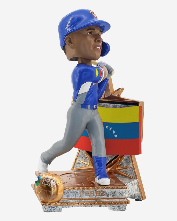 Salvador Perez Venezuela 2026 World Baseball Classic Flag Bobblehead FOCO - FOCO.com