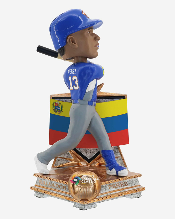 Salvador Perez Venezuela 2026 World Baseball Classic Flag Bobblehead FOCO - FOCO.com