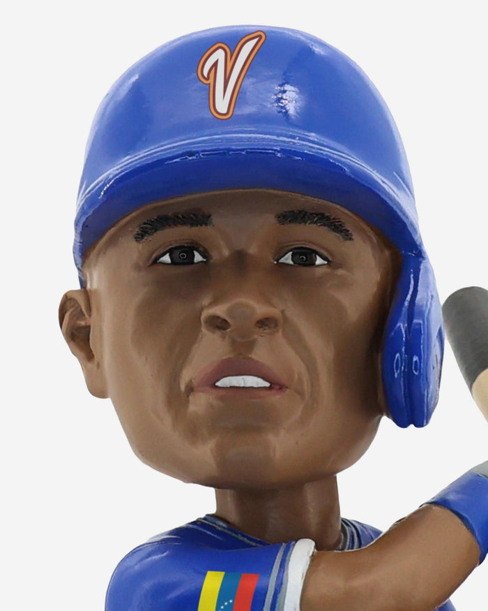 Salvador Perez Venezuela 2026 World Baseball Classic Flag Bobblehead FOCO - FOCO.com