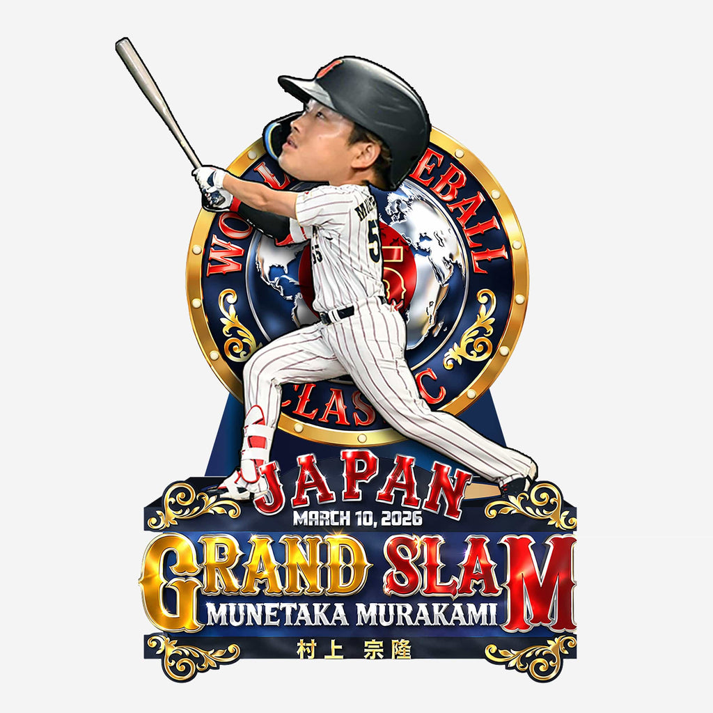 Munetaka Murakami Japan 2026 World Baseball Classic Grand Slam Bobblehead FOCO - FOCO.com