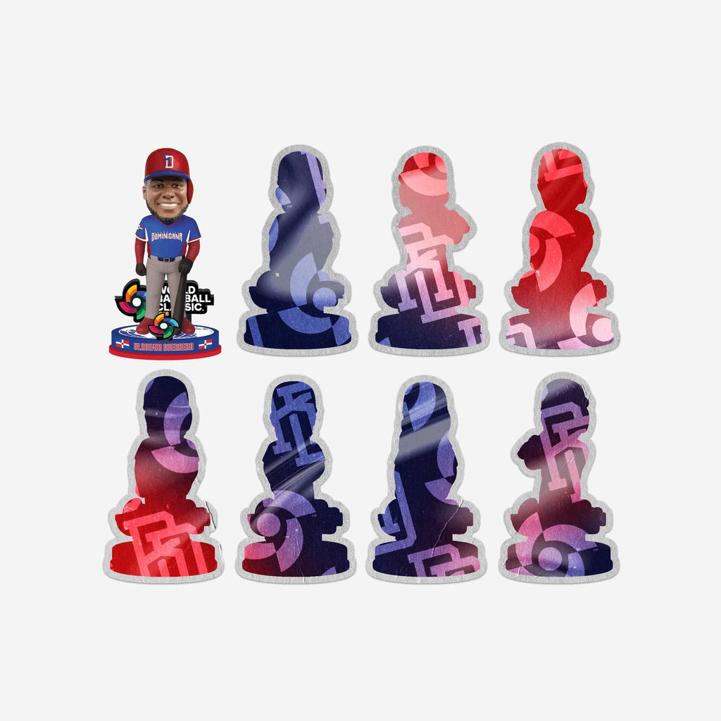 Dominican Republic 2026 World Baseball Classic Mini Bobblehead Boxed Set FOCO - FOCO.com
