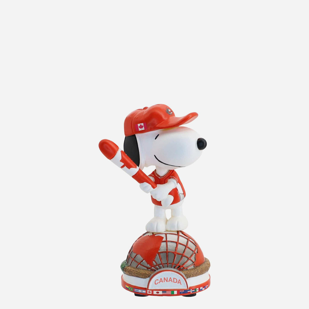 Canada Snoopy Peanuts 2026 World Baseball Classic Bobblehead FOCO - FOCO.com