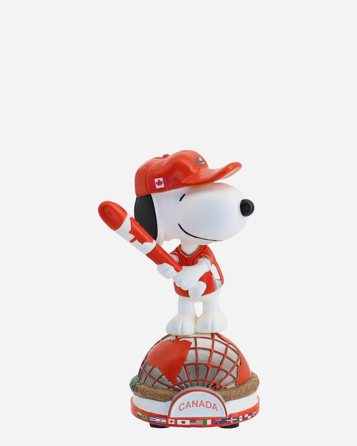 Canada Snoopy Peanuts 2026 World Baseball Classic Bobblehead FOCO - FOCO.com