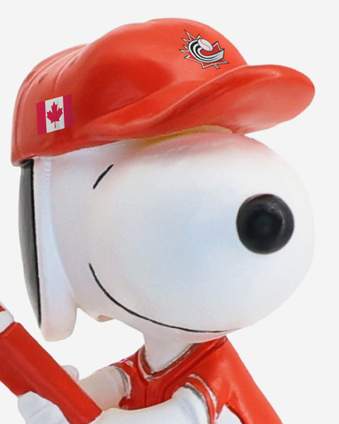 Canada Snoopy Peanuts 2026 World Baseball Classic Bobblehead FOCO - FOCO.com