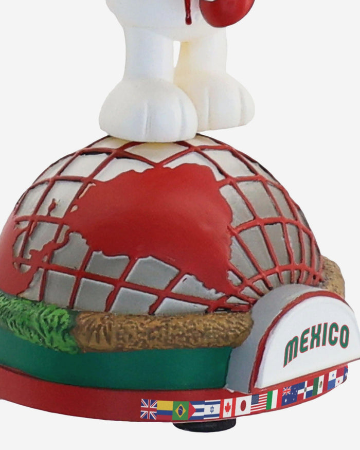 Mexico Snoopy Peanuts 2026 World Baseball Classic Bobblehead FOCO - FOCO.com