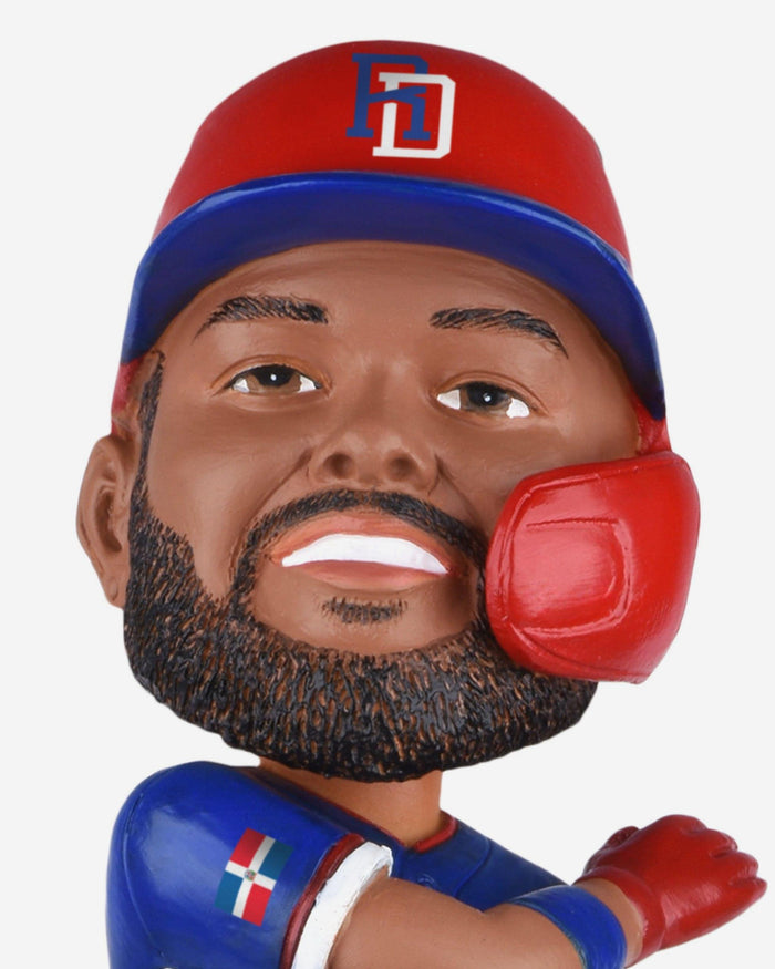 Vladimir Guerrero Jr Dominican Republic 2026 World Baseball Classic Globe Case Bobblehead FOCO - FOCO.com