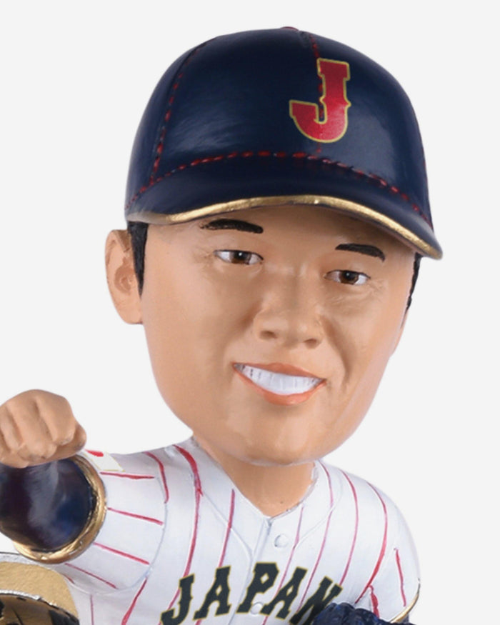 Yoshinobu Yamamoto Japan 2026 World Baseball Classic Globe Case Bobblehead FOCO - FOCO.com