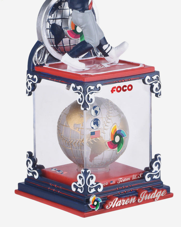 Aaron Judge USA 2026 World Baseball Classic Globe Case Bobblehead FOCO - FOCO.com