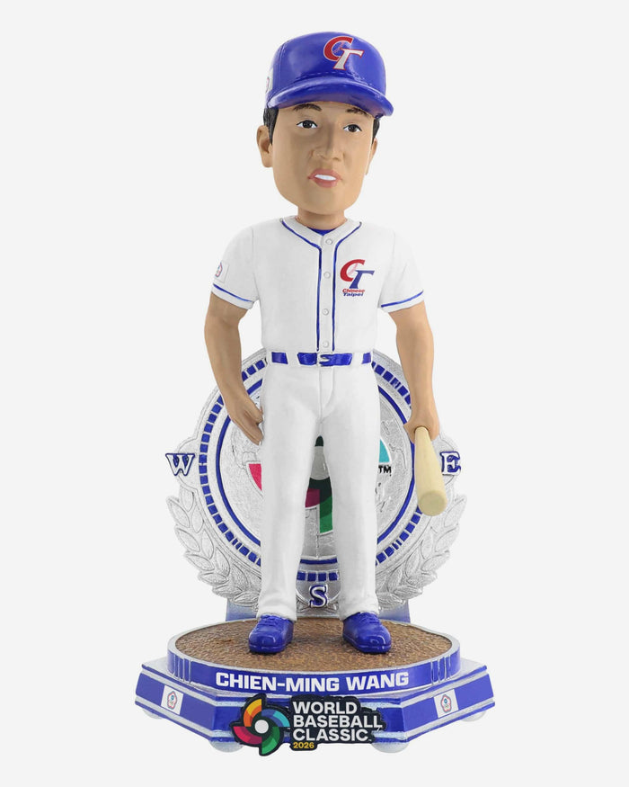 Chien-Ming Wang Chinese Taipei 2026 World Baseball Classic Coach Bobblehead FOCO - FOCO.com
