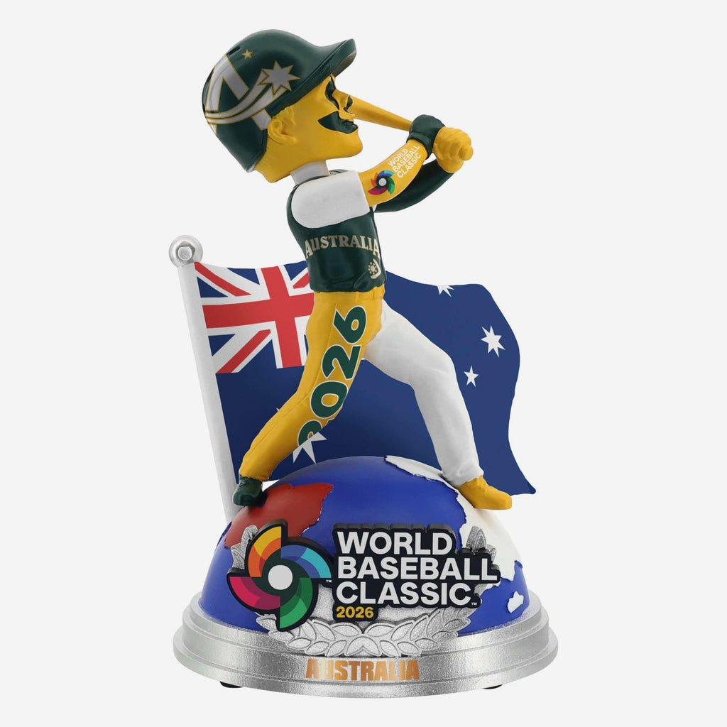 Australia 2026 World Baseball Classic Bobbles on Parade Bobblehead FOCO - FOCO.com