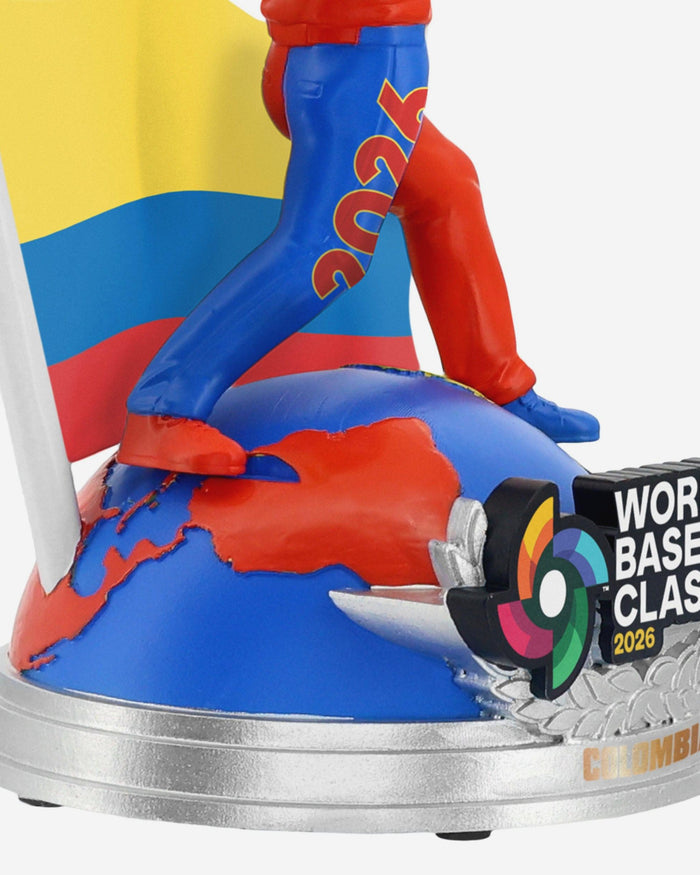 Colombia 2026 World Baseball Classic Bobbles on Parade Bobblehead FOCO - FOCO.com