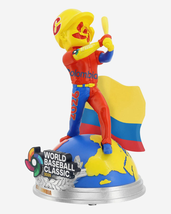Colombia 2026 World Baseball Classic Bobbles on Parade Bobblehead FOCO - FOCO.com