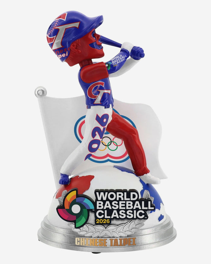 Chinese Taipei 2026 World Baseball Classic Bobbles on Parade Bobblehead FOCO - FOCO.com