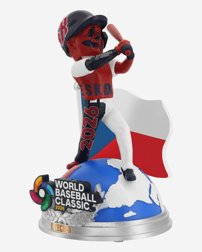 Czechia 2026 World Baseball Classic Bobbles on Parade Bobblehead FOCO - FOCO.com