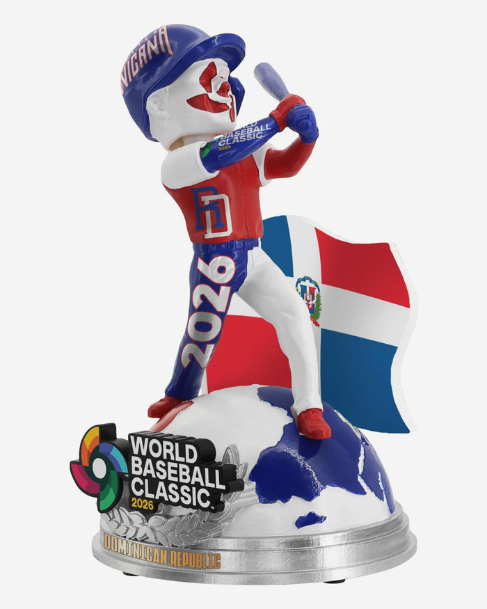 Dominican Republic 2026 World Baseball Classic Bobbles on Parade Bobblehead FOCO - FOCO.com