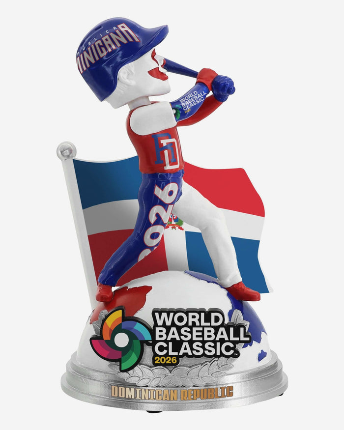 Dominican Republic 2026 World Baseball Classic Bobbles on Parade Bobblehead FOCO - FOCO.com