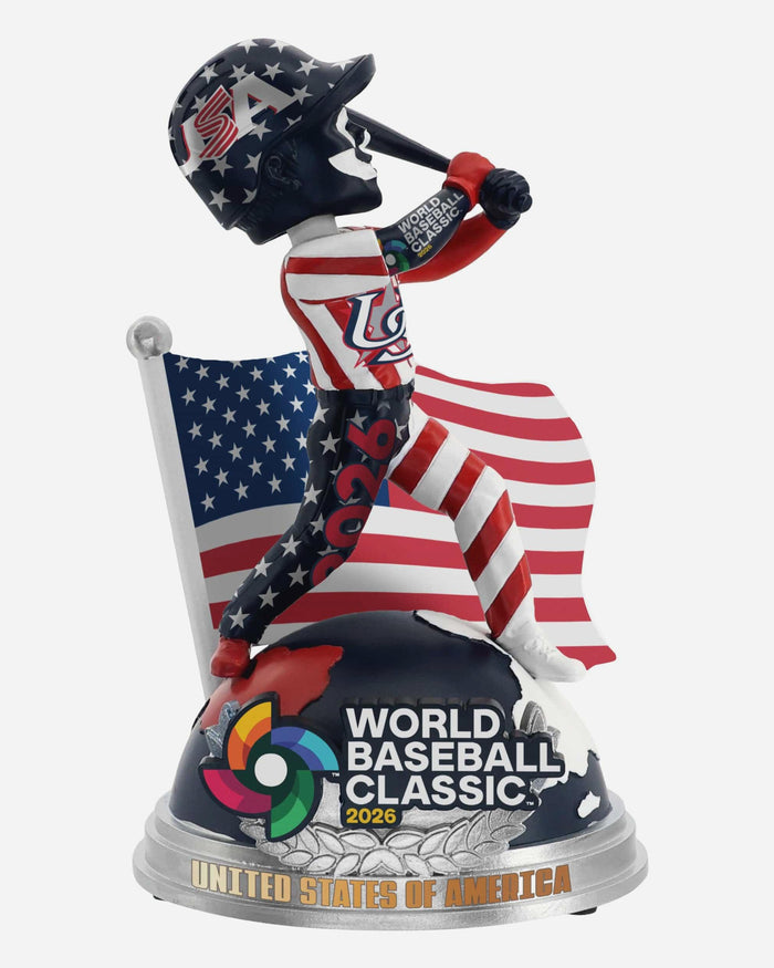 USA 2026 World Baseball Classic Bobbles on Parade Bobblehead FOCO - FOCO.com