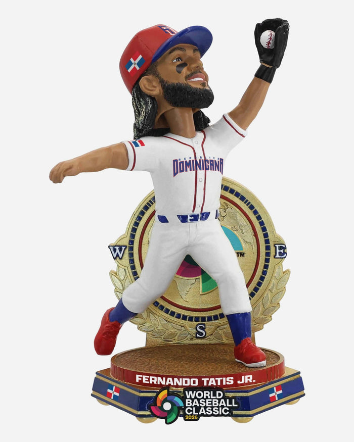 Fernando Tatis Jr Dominican Republic 2026 World Baseball Classic Bobblehead FOCO - FOCO.com