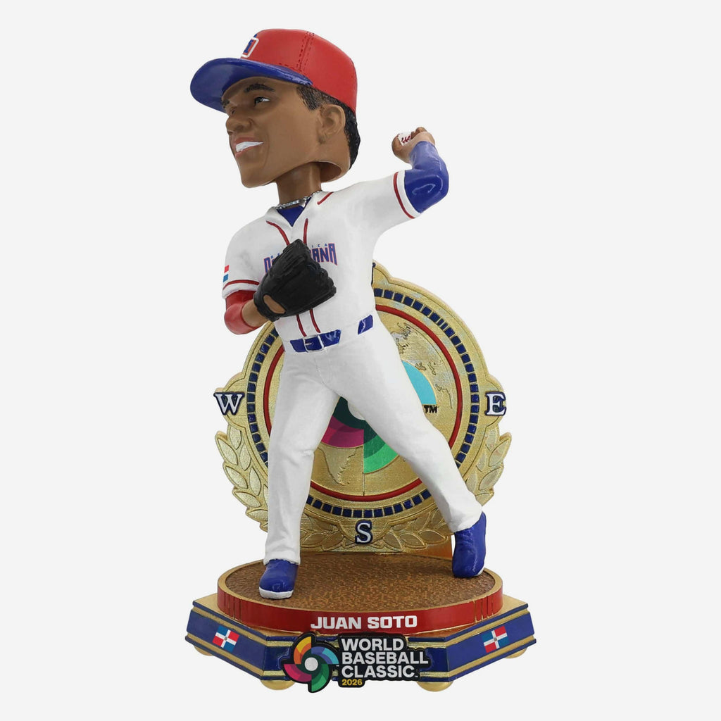 Juan Soto Dominican Republic 2026 World Baseball Classic Bobblehead FOCO - FOCO.com