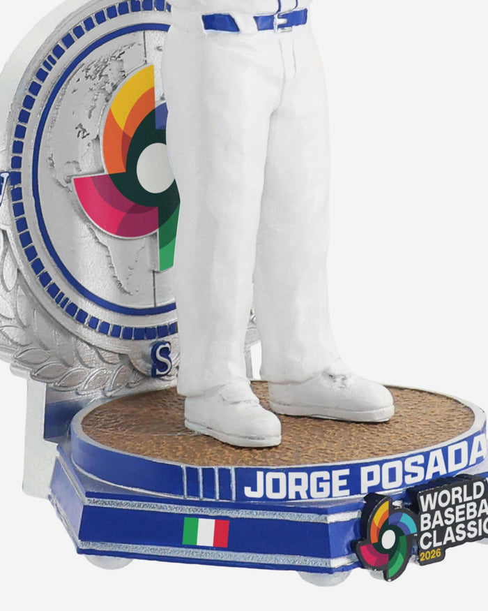 Jorge Posada Italy 2026 World Baseball Classic Coach Bobblehead FOCO - FOCO.com