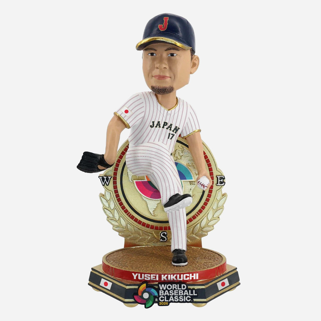 Yusei Kikuchi Japan 2026 World Baseball Classic Bobblehead FOCO - FOCO.com