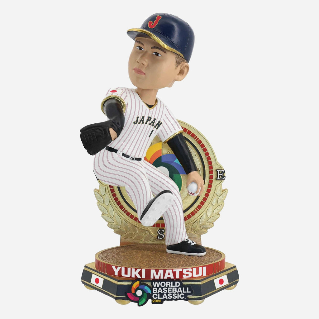 Yuki Matsui Japan 2026 World Baseball Classic Bobblehead FOCO - FOCO.com
