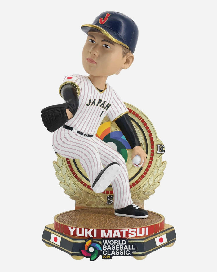 Yuki Matsui Japan 2026 World Baseball Classic Bobblehead FOCO - FOCO.com
