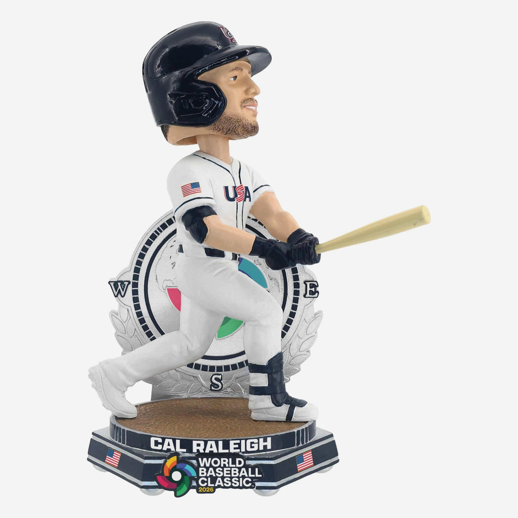Cal Raleigh USA 2026 World Baseball Classic Bobblehead FOCO - FOCO.com