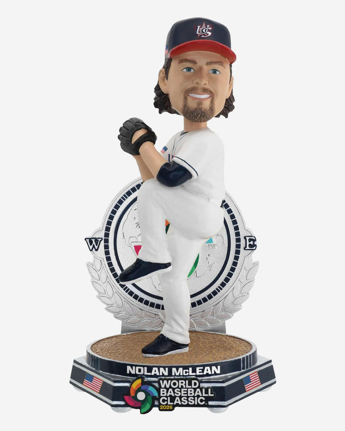 Nolan McLean USA 2026 World Baseball Classic Bobblehead FOCO - FOCO.com