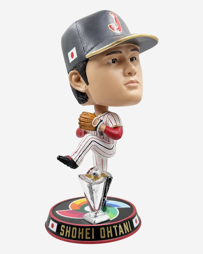 Shohei Ohtani Japan 2023 World Baseball Classic Champions Pitching Bighead Bobblehead FOCO - FOCO.com