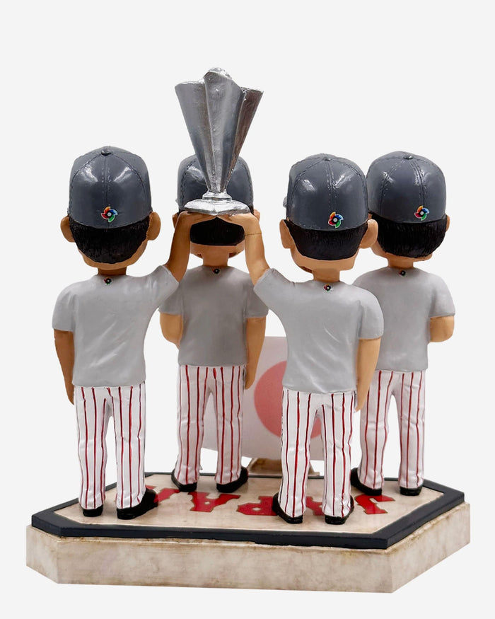 Japan 2023 World Baseball Classic Champions Cap & Tee Mini Bobblehead Scene FOCO - FOCO.com