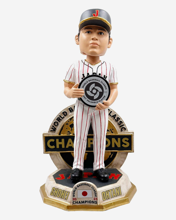 2023 World Baseball Classic Champions MVP Bobblehead FOCO - FOCO.com